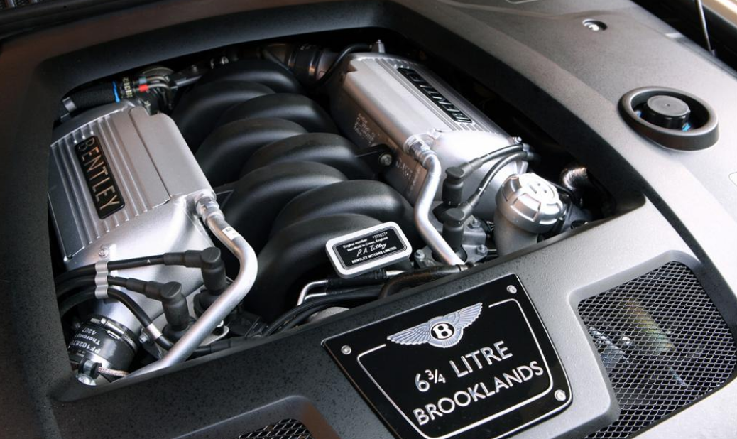 2022 Bentley Brooklands Engine